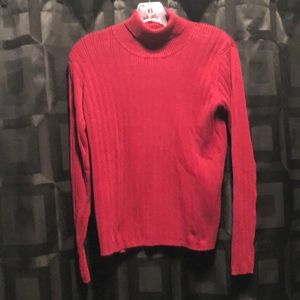 Red sweater